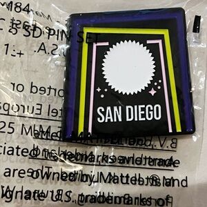 Mattel SDCC Comic Con Exclusive Pin